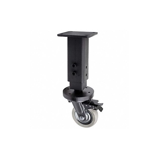 Adjustable Table Leg 29.5 in H Caster MPN:T28-82407