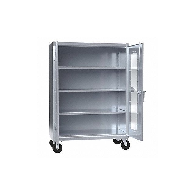 Storage Cabinet 60 x48 x24 Gray 3Shlv MPN:45-LD-243-CL-CA-SS