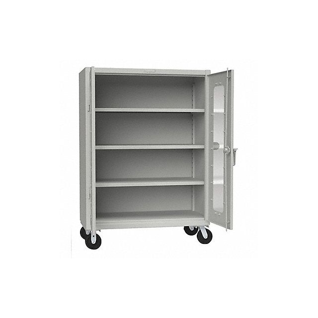 Storage Cabinet 60 x48 x24 Gray 3Shlv MPN:45-LD-243-L-CL-CA