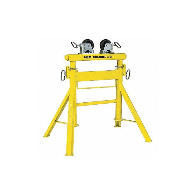 Roller Head Pipe Stand 1/2 to 36 In. 780443 Plumbing