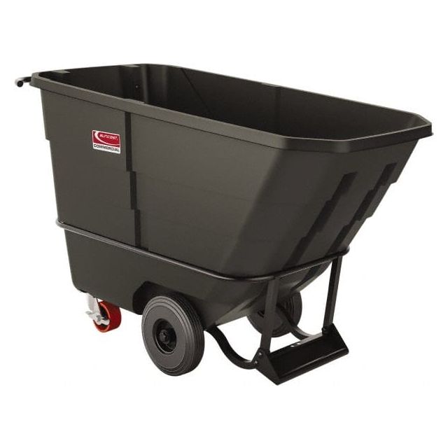 Polyethylene Basket Truck: 1/2 cu yd, 1,350 lb Capacity RMTTHD50D Material Handling