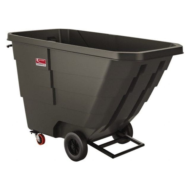 Polyethylene Basket Truck: 1 cu yd, 800 lb Capacity RMTTLD100D Material Handling