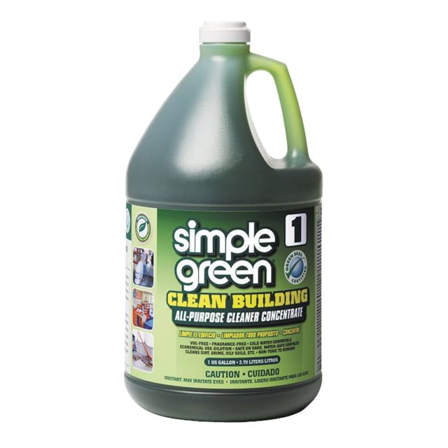 Simple Green Clean Building All-Purpose Cleaner Concentrate, 128 Oz Bottle (Min Order Qty 4) MPN:11001