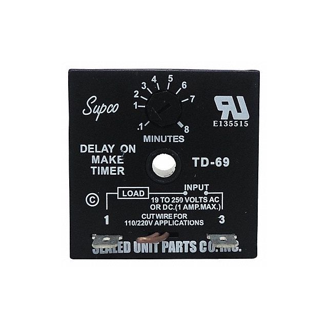 Encapsulated Timing Relay 19-250VAC/DC MPN:TD69