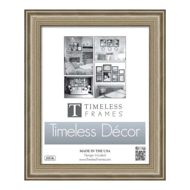 Timeless Frames Patricia Frame, 11in x 14in, Silver (Min Order Qty 2) MPN:78605