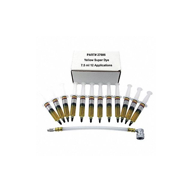 A/C Dye Syringes Kit 7 in Plastic PK12 MPN:27606