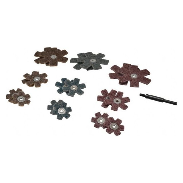 19 Piece Aluminum Oxide Sanding Star Kit MPN:A012135