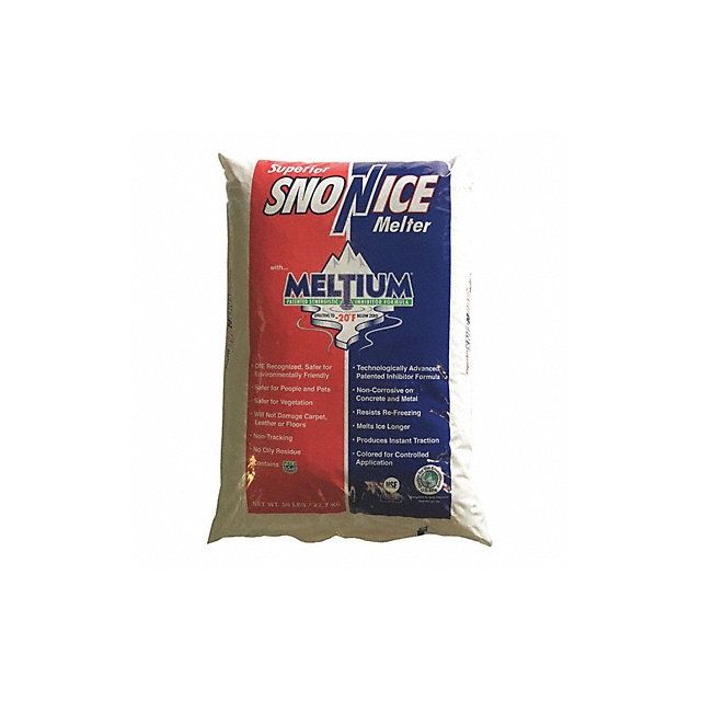 Sno N Ice Melt 50 lb Bag Full TL MPN:SU050BG-FT