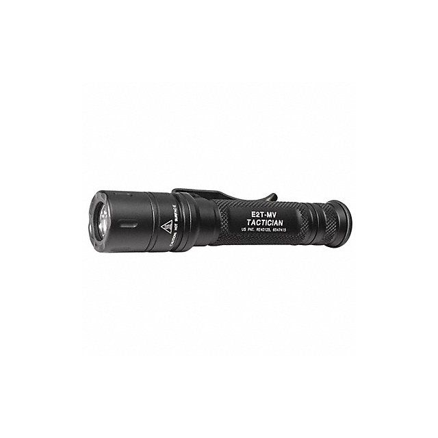 Tactical Flashlight Aluminum Black 800lm MPN:E2T-MV