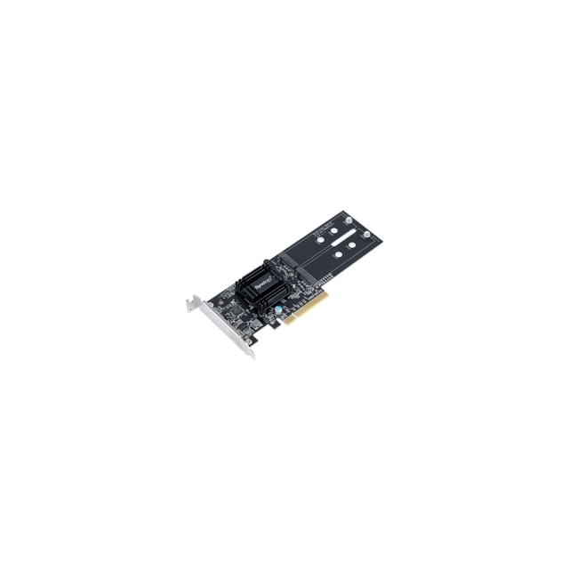 Synology M2D18 - Storage bay adapter - Expansion Slot to 2 x M.2 - M.2 Card - PCIe 2.0 x8 MPN:M2D18
