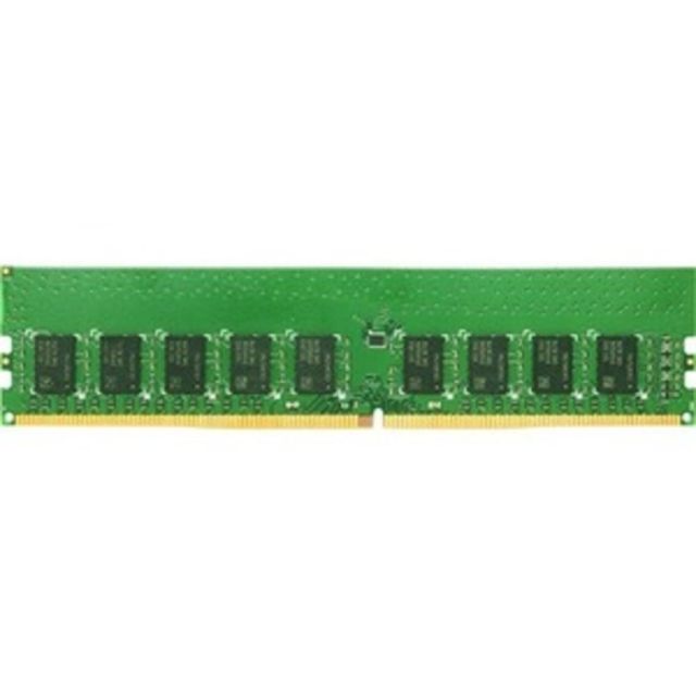 Synology 8GB DDR4 SDRAM Memory Module - For NAS Server - 8 GB - DDR4-2666/PC4-21333 DDR4 SDRAM - 2666 MHz - 1.20 V - ECC - Unbuffered - 288-pin - DIMM - 5 Year Warranty MPN:D4EC-2666-8G