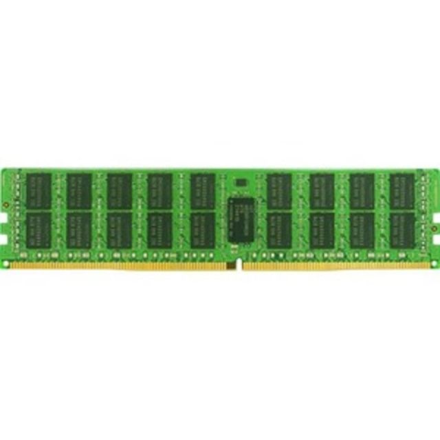 Synology 32GB DDR4 SDRAM Memory Module - For NAS Server - 32 GB - DDR4-2666/PC4-21333 DDR4 SDRAM - 2666 MHz - 1.20 V - ECC - Registered - 288-pin - DIMM MPN:D4RD-2666-32G