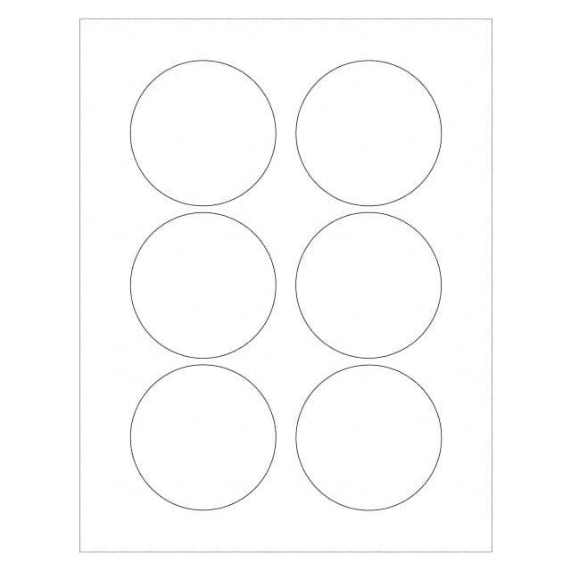 Label Maker Label: Gloss White, Paper, 3