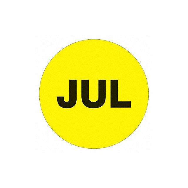 Label Month JUL 1 Circle MPN:DL6729