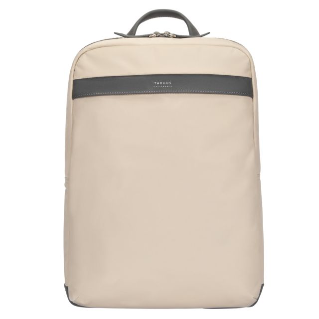 Targus Newport 3 Backpack With 15in Laptop Pocket, Tan MPN:TBB59906GL