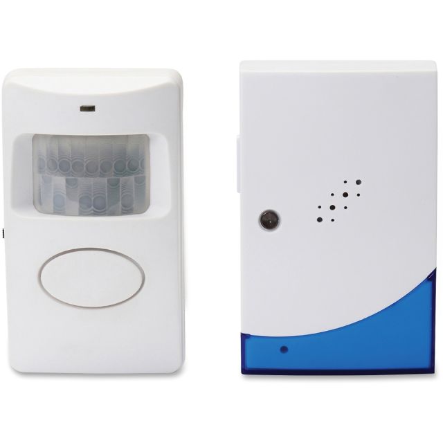 Tatco Wireless Chime with Receiver - Wireless - Blue, White (Min Order Qty 2) MPN:57930