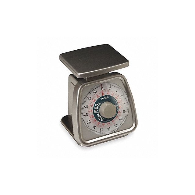 Dial Scale SS 32 oz Weight Cap. Silver MPN:TS32F