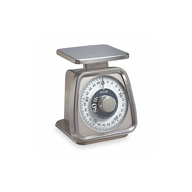 Dial Scale SS 50 lb Weight Cap. Silver MPN:TS50