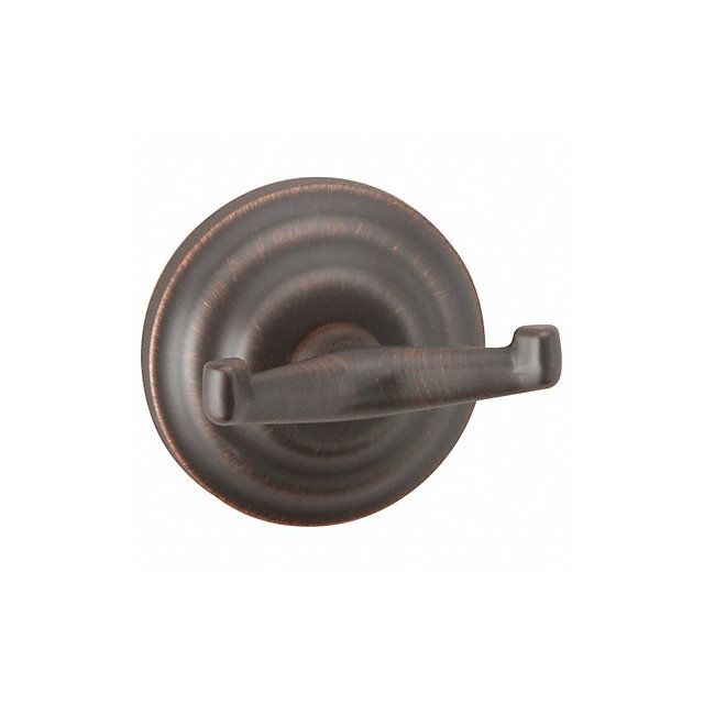 Bathroom Hook Zinc Bronze 2 7/8 in W MPN:04-BRN6202