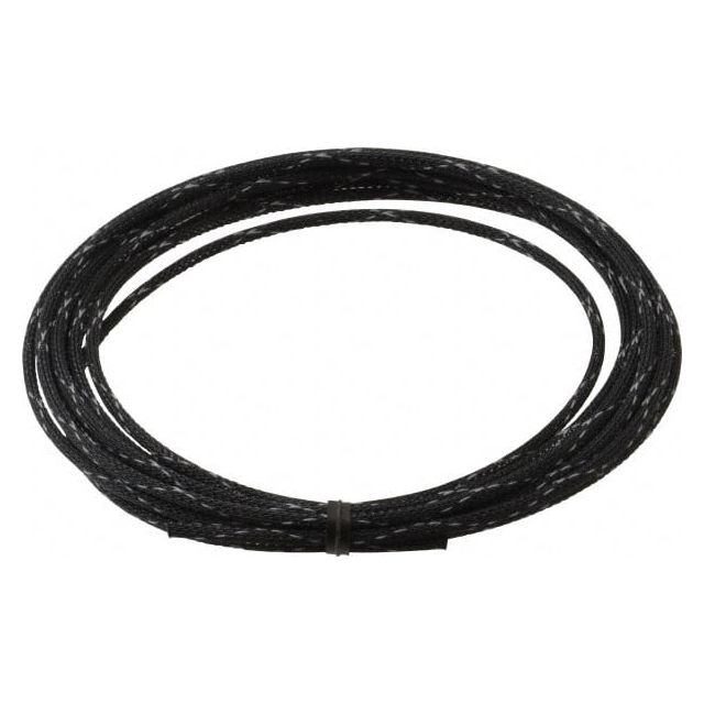 Black/White Braided Expandable Cable Sleeve MPN:FRN0.13BK10