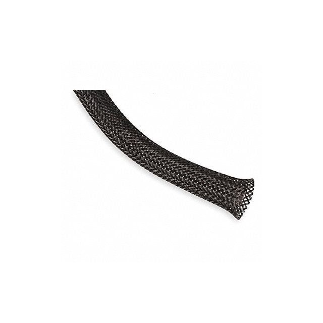 Braided Sleeving 0.750 in 50 ft Black MPN:PTN0.75BK50
