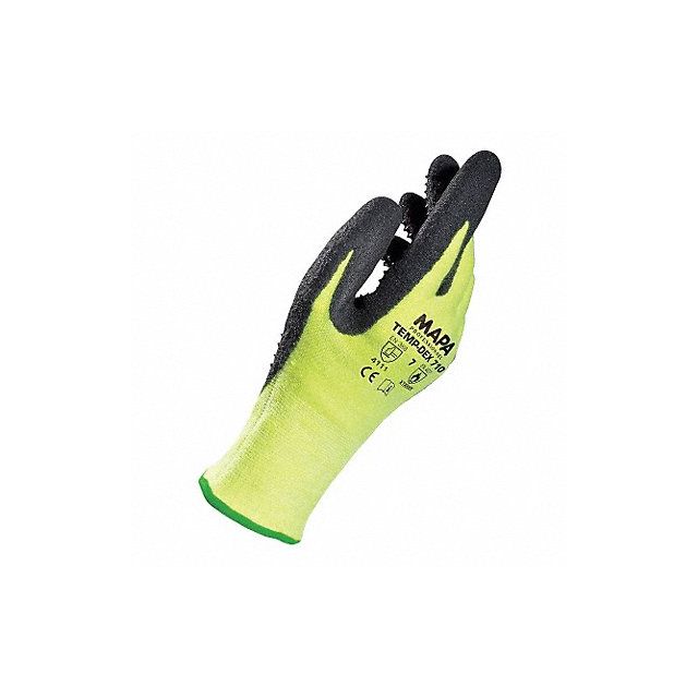 Heat Resistant Gloves Nitrile Ylw 11 PR MPN:710