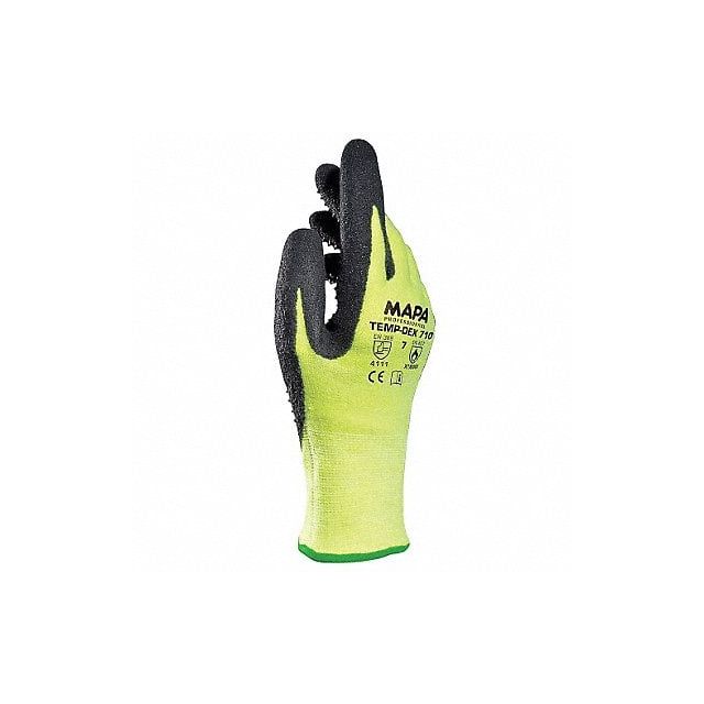 Heat Resistant Gloves Nitrile Ylw 7 PR MPN:710