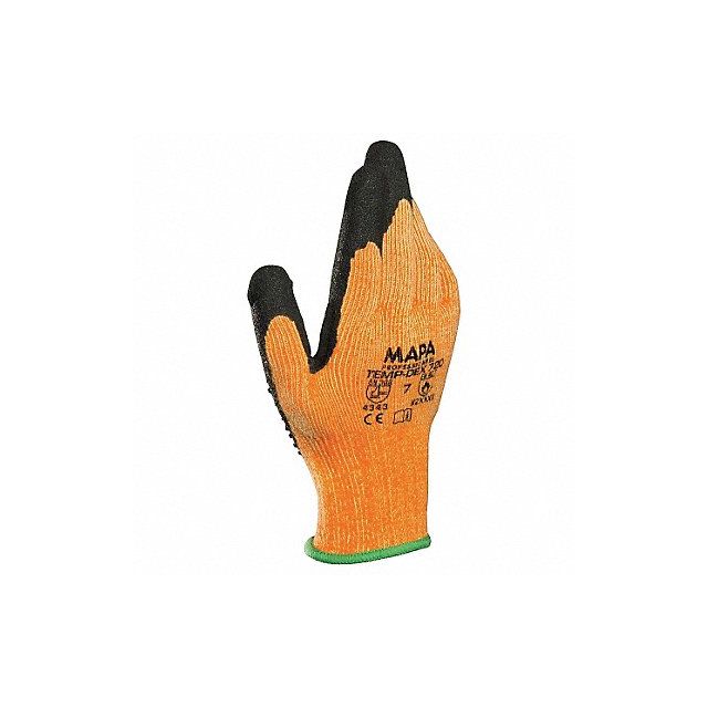 Heat Resistant Gloves Nitrile Orng 7 PR 720 Safety Gloves