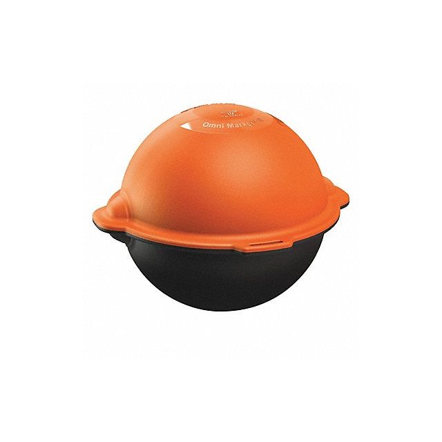 Marker Ball Polyethylene Black/Orange MPN:OM-02
