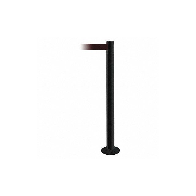 Fixed Barrier Post with Belt Maroon MPN:889F-33-33-MAX-NO-R7X-C