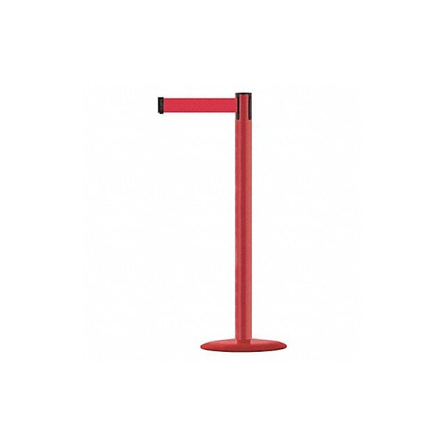 Barrier Post with Belt 13 ft L Red MPN:MARINEPOST-21-MAX-NO-R5X-C