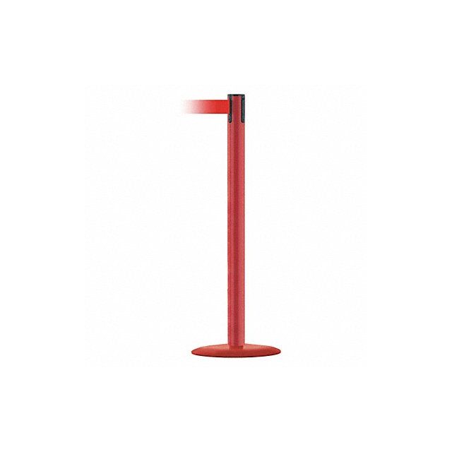 Barrier Post with Belt 7-1/2 ft L Red MPN:MARINEPOST-21-STD-NO-R5X-C