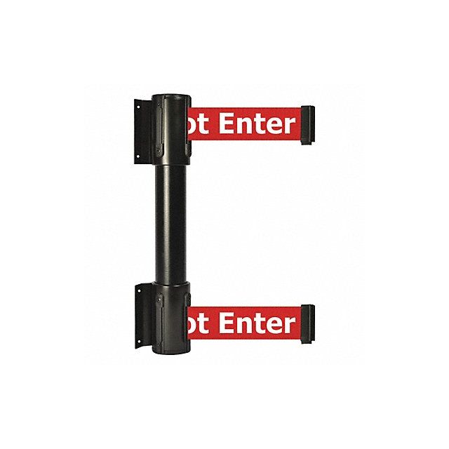 Belt Barrier Caution-Do Not Enter Black MPN:896T2-33-STD-RGX-C