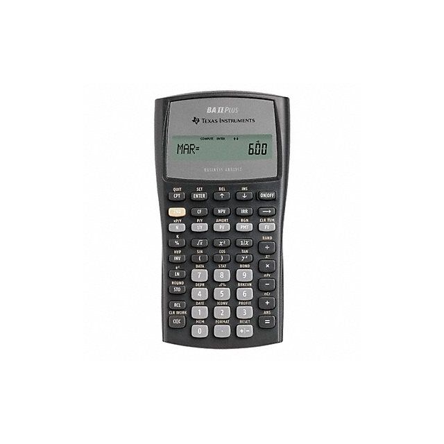 Financial Calculator LCD 10 Digit MPN:TEXBAIIPLUS