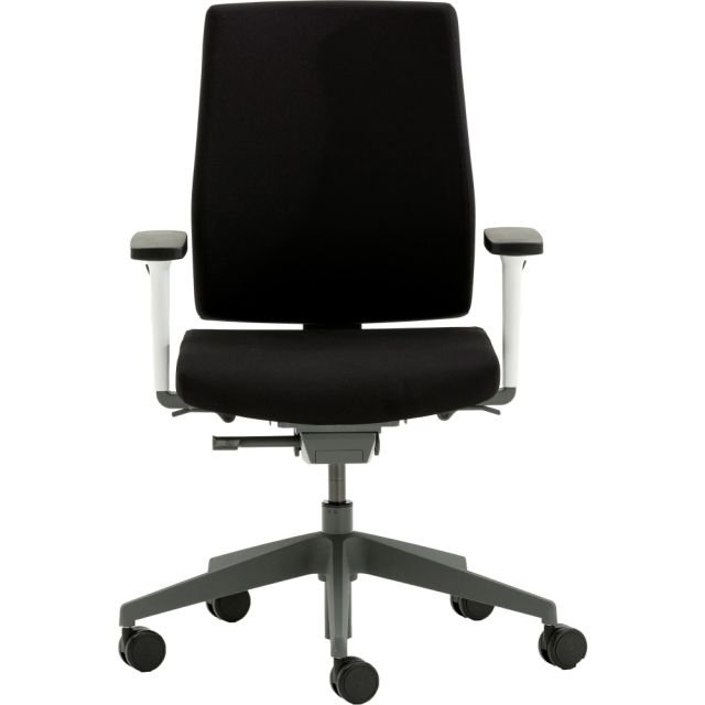 Allermuir Freeflex Ergonomic High-Back Task Chair, Light Gray/Ink/Gray MPN:AFX505HALGGRIN
