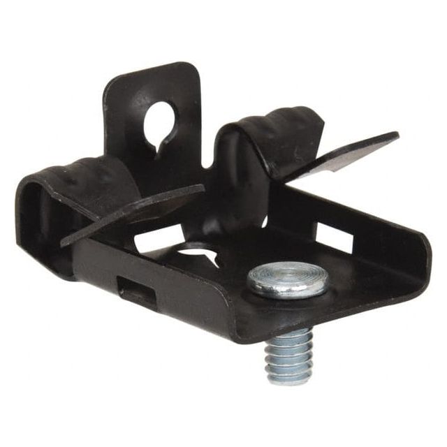 Hammer-On Flange Clip with Stud: 1/8 to 1/4