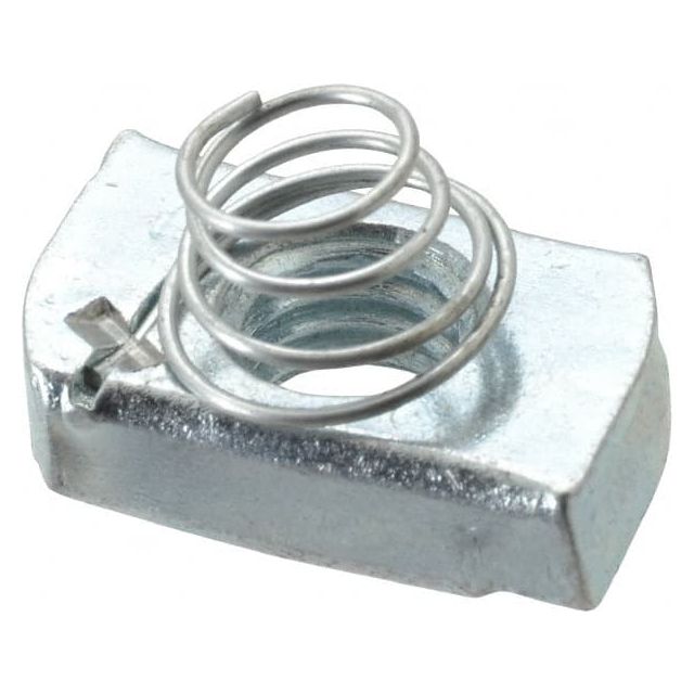 Strut Channel Short Spring Nut: Use with Thomas & Betts - Channel Type B Only, 1/2