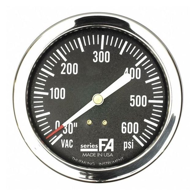 K4571 Pressure Gauge 0 to 400 psi 3-1/2 Dial MPN:FA-LFP-310-BG