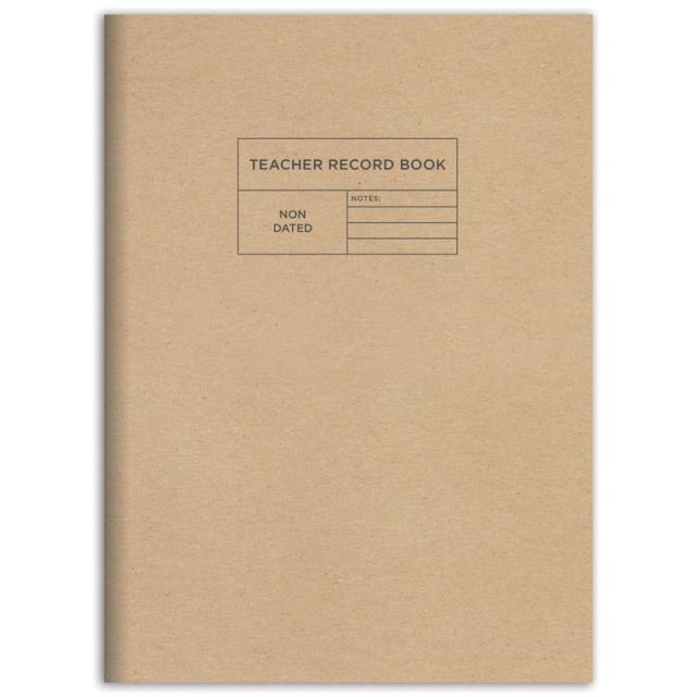 TF Publishing Undated Teacher Record Grade Book, Kraft (Min Order Qty 5) MPN:99-4212