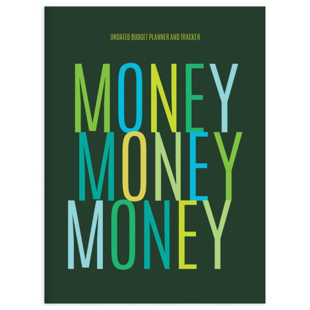 TF Publishing Open Dated Money Budget & Family Finance Tracker, 10-1/4in x 7-1/2in, Money (Min Order Qty 5) MPN:99-4213