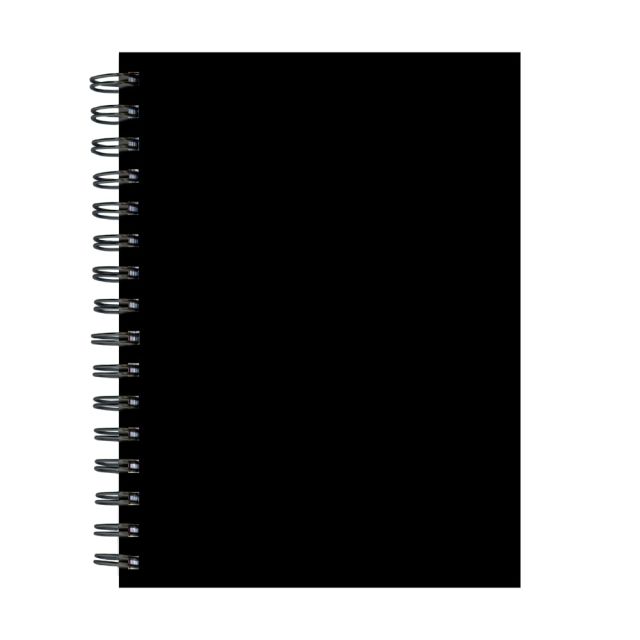 TF Publishing Undated Spiral Journal, 7in x 9in, Black (Min Order Qty 5) MPN:99-6097