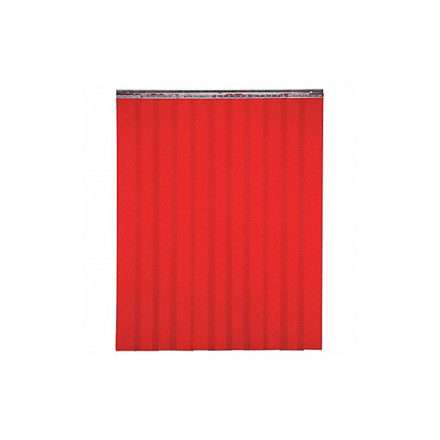 Welding Strip Curtain 7 ft H 7 ft W Red MPN:999-00542