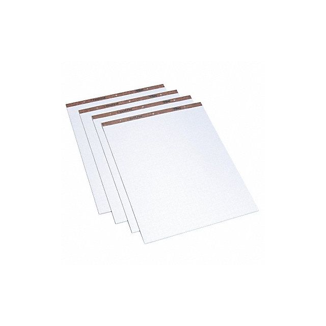Easel Pad 1 In Sq 27 x 34 In White PK4 MPN:TOP7900