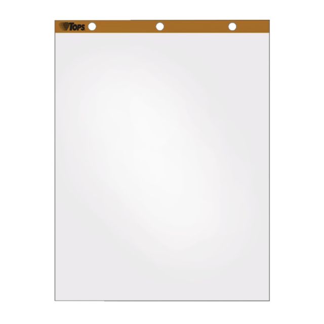 TOPS Single-Carry-Pack Easel Pads, 27in x 34in, 50 Sheets, Carton Of 4 MPN:79011