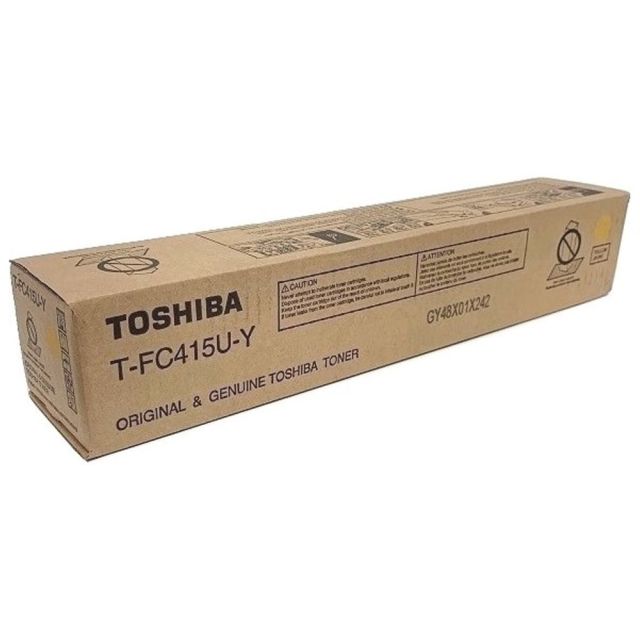 Toshiba Original Laser Toner Cartridge - Yellow - 1 Each - 33600 Pages MPN:TFC415UY