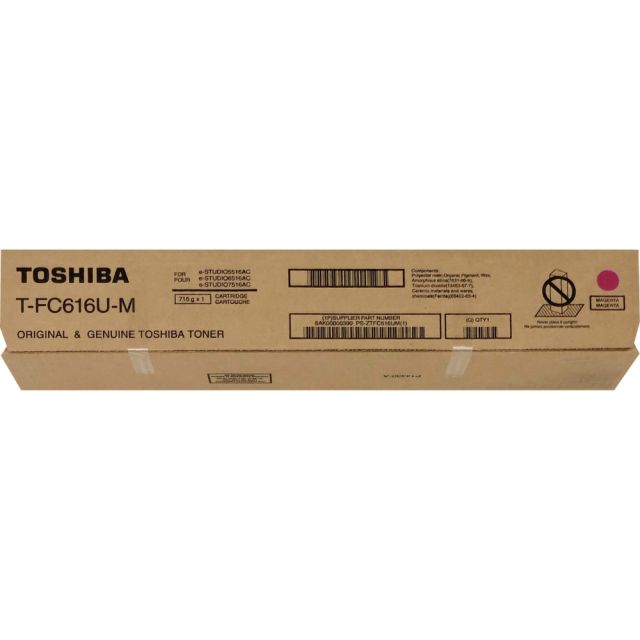 Toshiba Original Laser Toner Cartridge - Magenta - 1 Each - 39200 Pages MPN:TFC616UM