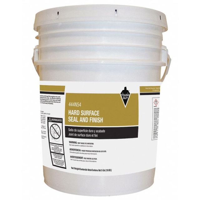 Hard Surface Floor Sealer 5 gal Bucket 444N54 Household Cleaning Products