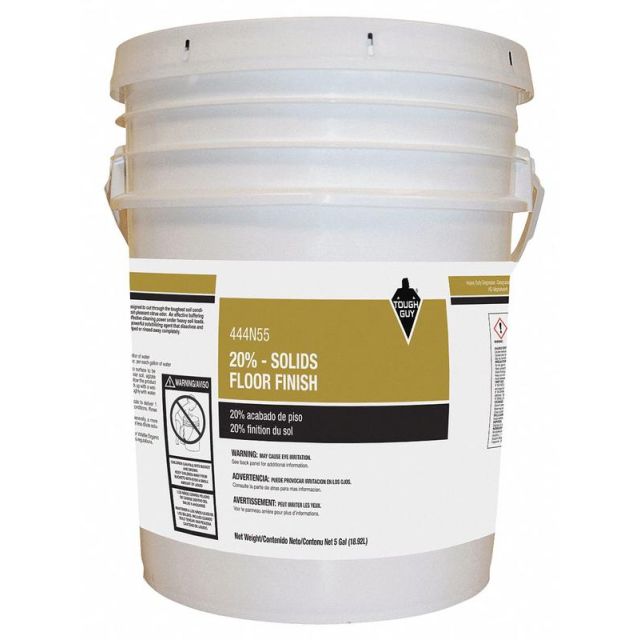 Floor Finish High Gloss 5 gal Bucket 444N55 Household Cleaning Products