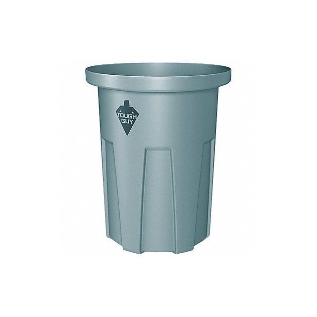 Trash Can 35 gal Gray 1NFH1 Smoking Accessories
