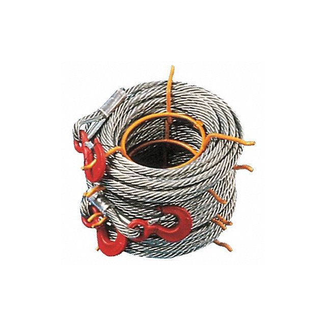Winch Cable Alloy Stl 1/4 in x 100 ft. MPN:6423100K